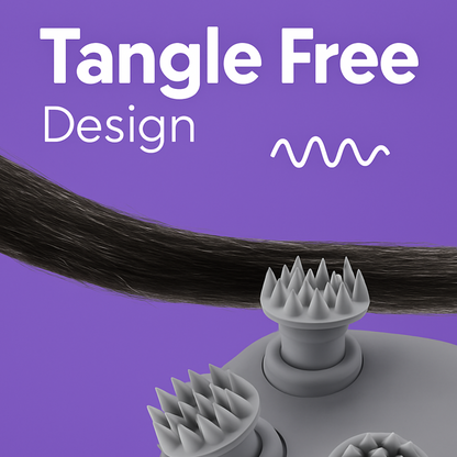 Hair Density and Growth-Stimulating Scalp Massager™ | 6 Months Warranty